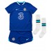 Chelsea Thiago Silva #6 Hemmatröja Barn 2022-23 Kortärmad (+ korta byxor)